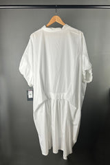 Moyuru Shirt Dress in White