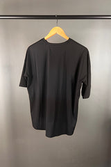 M.A. Dainty Black Scoop T-Shirt