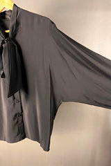 M.A. Dainty Alley Silk Tie Shirt