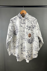 M.A. Dainty Maps Print Shirt