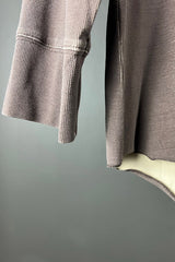 M.A. Dainty Blair Top in Mocha