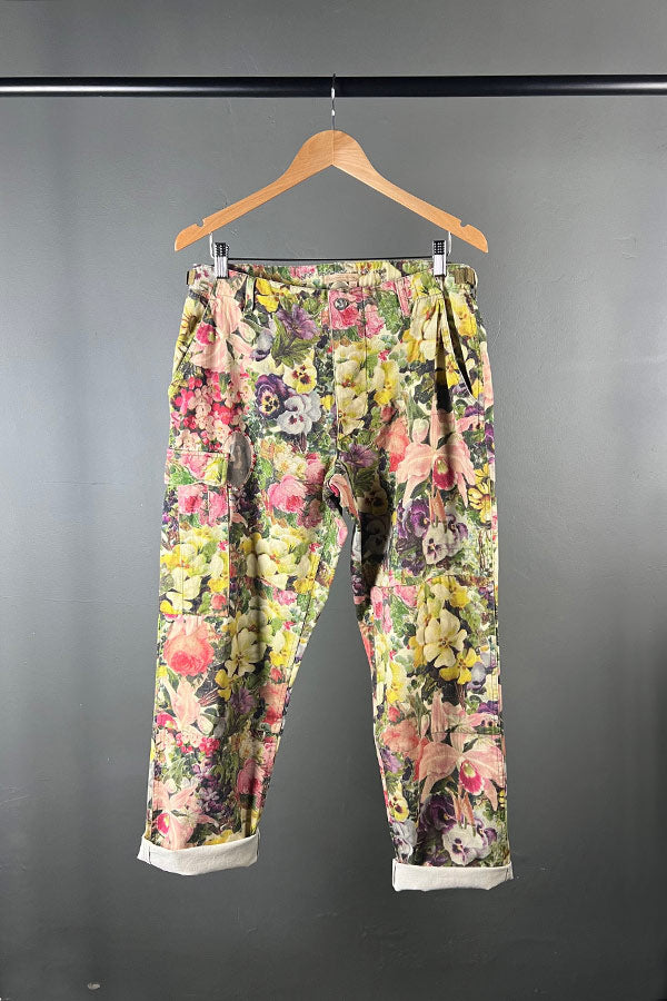 M.A. Dainty Blooms Muster Pants