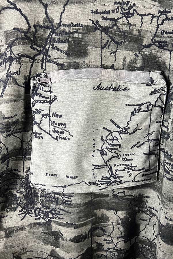 M.A. Dainty Streets and Maps Jumper