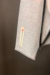 M.A. Dainty Grey Marle Little White Dog Top
