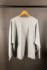 M.A. Dainty Grey Marle Little White Dog Top