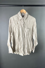 M A. Dainty Numbus Silk Beige Shirt