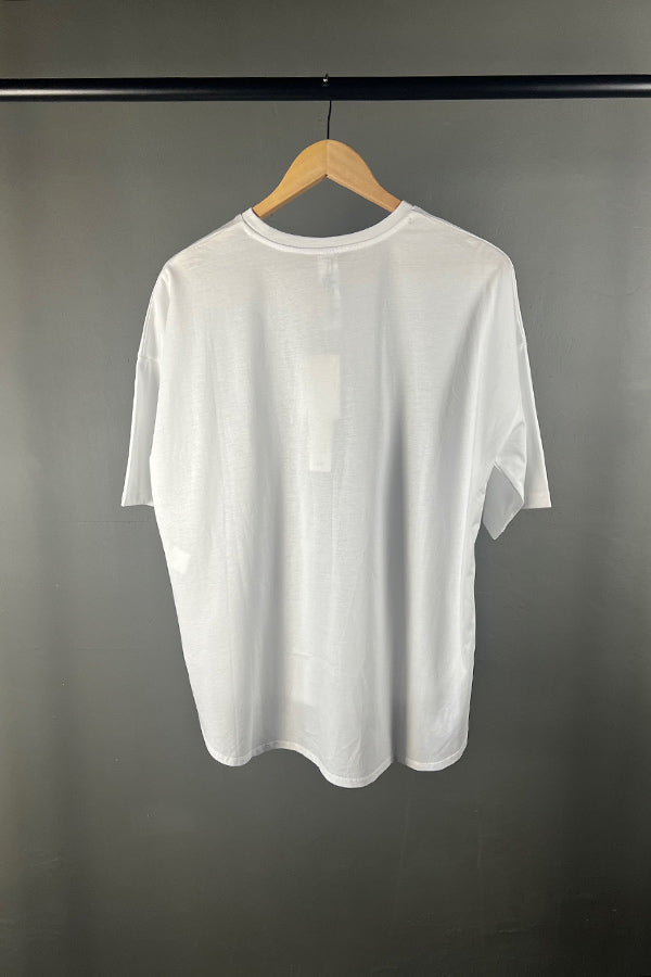 M.A. Dainty White Peony T-Shirt