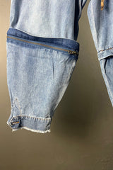 M.A. Dainty Soft Denim Trucker Pants