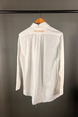 M.A. Dainty White Shirt with Little White Dog