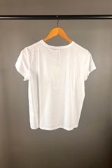 M.A. Dainty White T-Shirt