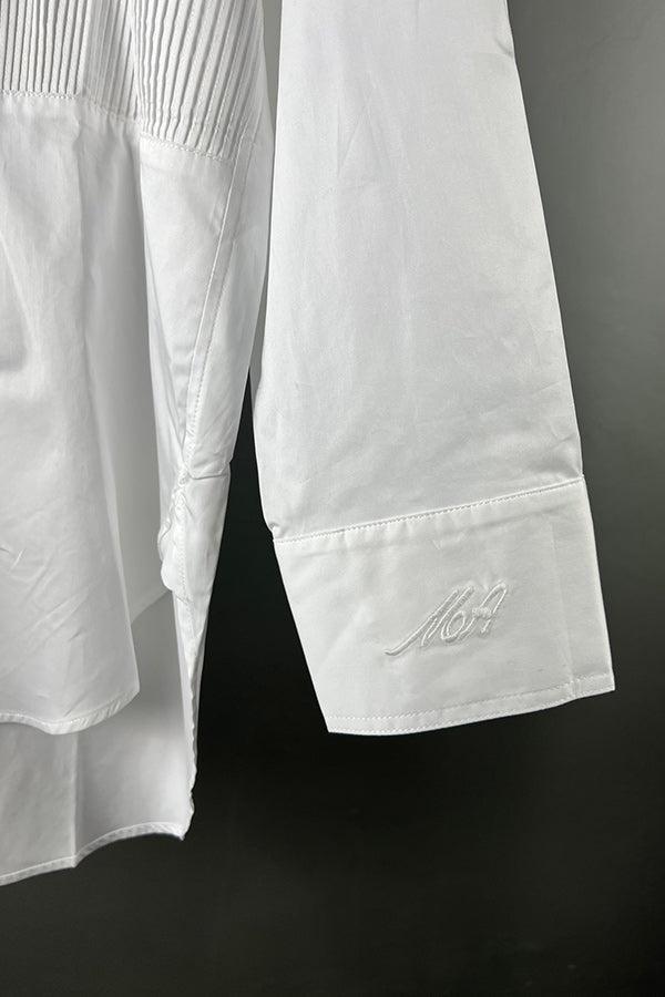 M.A.Dainty Bobby Pin White Shirt