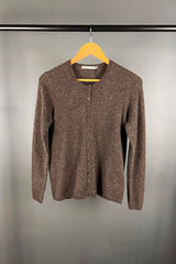 Mansted Zolanda Brown Yak Cardigan