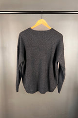 Mansted Zoe Charcoal Yak Knit
