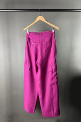 Mes Demoiselles Cyr Violet Linen Pants