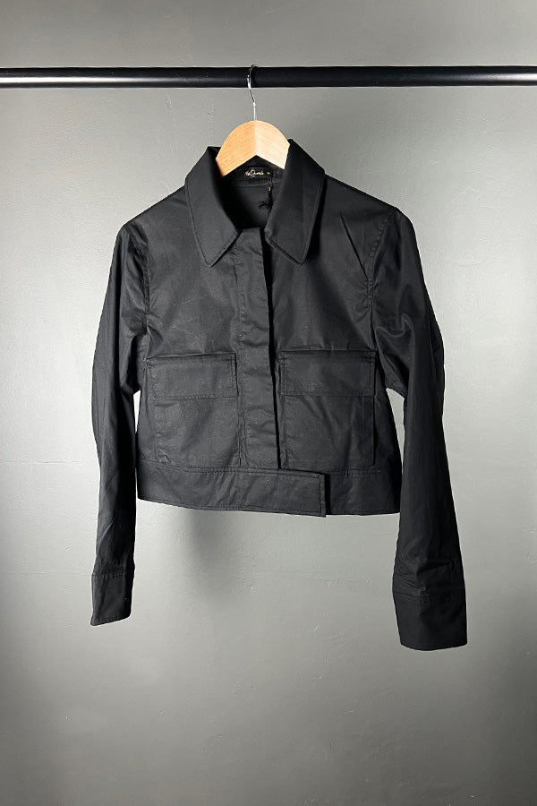 Mes Demoiselles Pinell Black Cropped Jacket