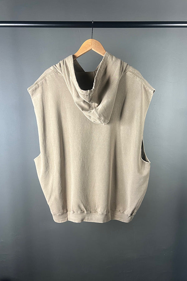 Mes Demoiselles Sue Taupe Tank Hoody