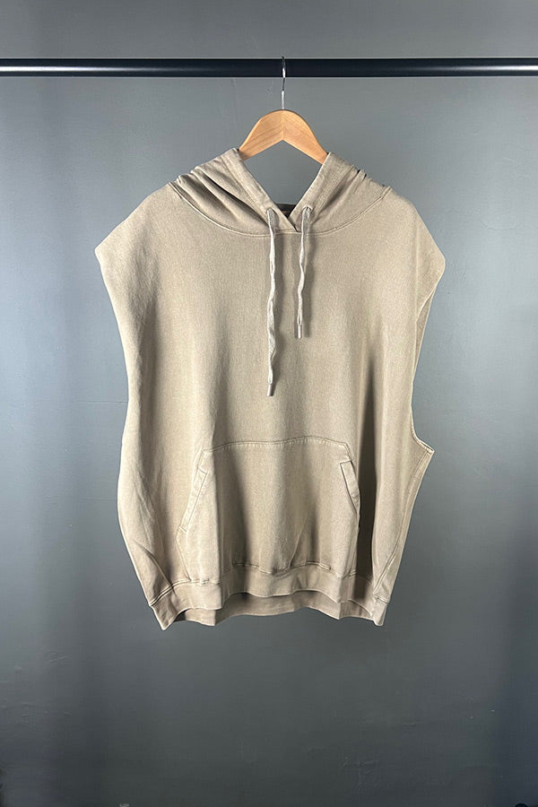 Mes Demoiselles Sue Taupe Tank Hoody