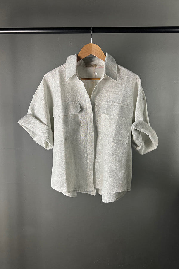 Mes Demioselles Sybil Silver Shirt