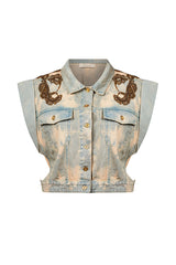 Mes Demoiselles Udam Denim Vest