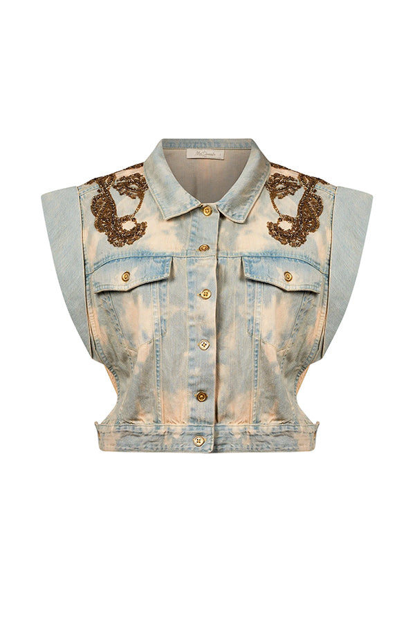 Mes Demoiselles Udam Denim Vest