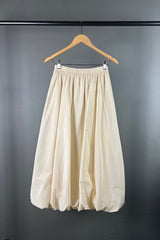 Max Mara. Weekend Ciurma Cream Skirt