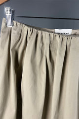 Max Mara. Weekend Aguzze Nude Skirt