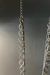 Monica Trevisi Multi-Loop Necklace in Bronze & Silver Coil