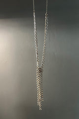 Monica Trevisi Multi-Loop Necklace in Bronze & Silver Coil