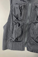 Moyuru Black Pocket Vest