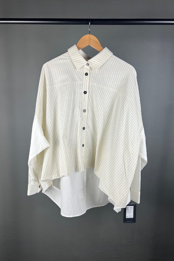 Moyuru Oversized Striped Shirt