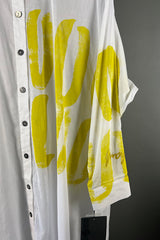 Moyuru Oversized Cotton Shirt Dress