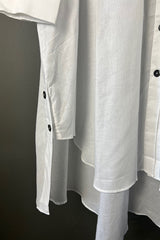 Moyuru Oversized Cotton Shirt Dress