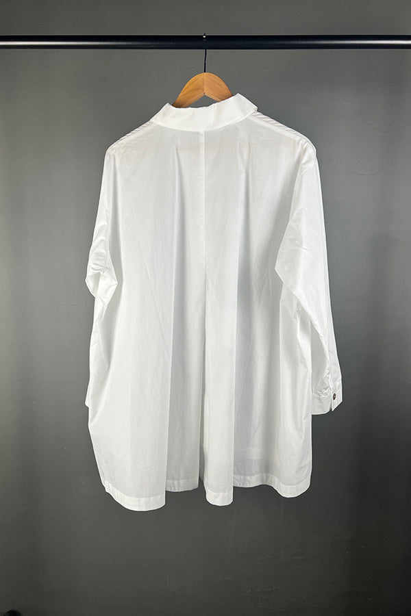 Moyuru White Shirt with Print