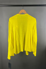 Moyuru Yellow Cardigan