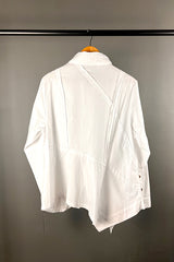 Moyuru White Shirt Jacket