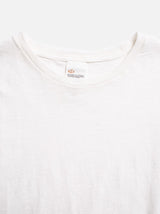 Nudie Roffe Slub T-Shirt in Offwhite