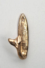 Pesci Che Volano Figlio Bronze Wall Hook