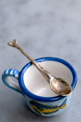 Pesci Che Volano Giorgia Bronze Tea Spoon