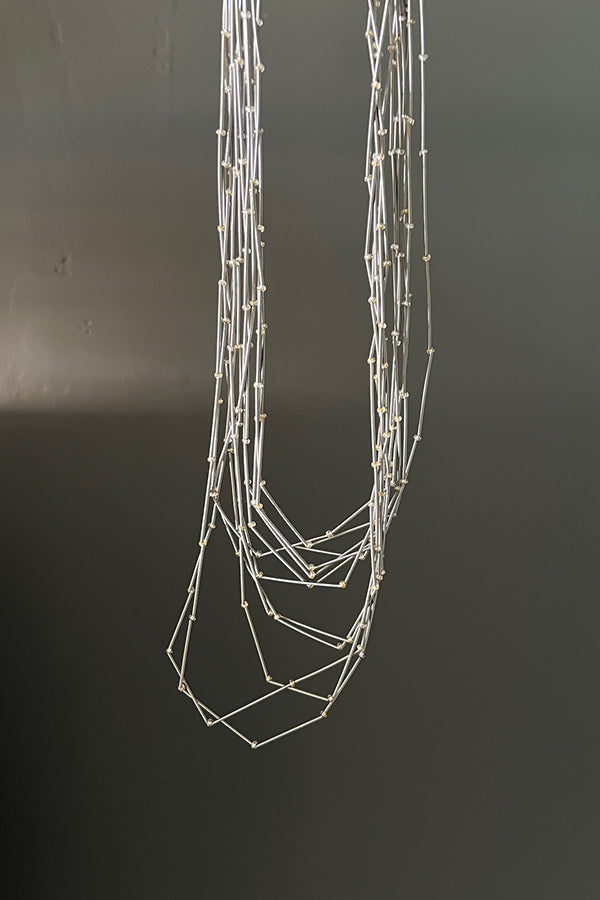 Rosalba Galati Six Strand Coil Bead Necklace