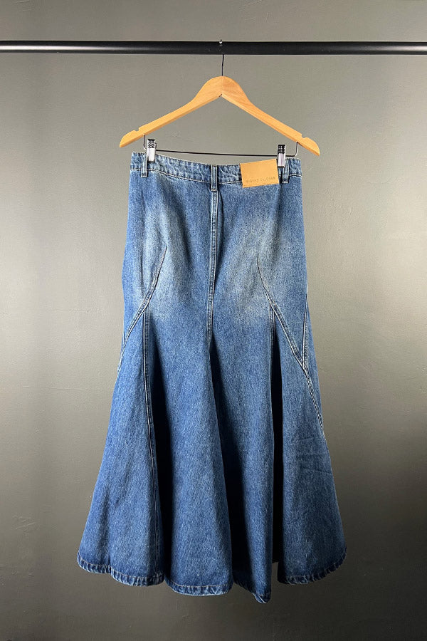 Rabens Saloner Henrike Denim Skirt