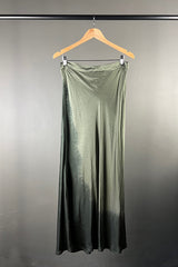 Rabens Saloner Asphalt Black Dyed Ellery Skirt