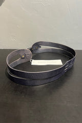 Rabens Saloner Iram Leather Belt in Black