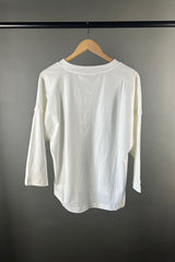 Rabens Saloner White Laurah Top