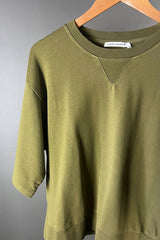 Rabens Saloner Dark Olive Narah Top