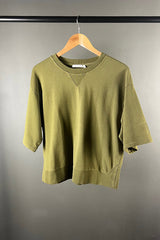 Rabens Saloner Dark Olive Narah Top