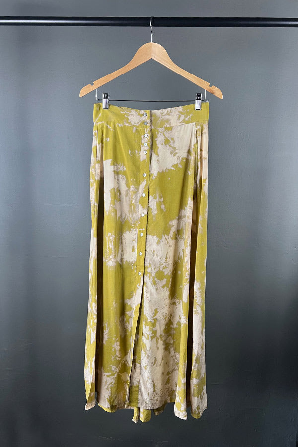 Rabens Saloner Natja Hand-Dyed Button Skirt