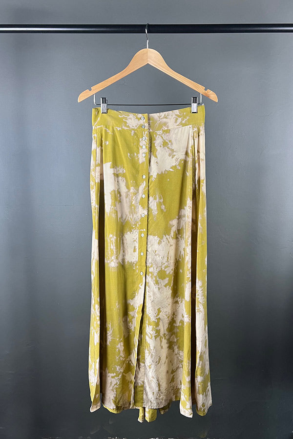 Rabens Saloner Natja Hand-Dyed Button Skirt