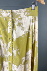 Rabens Saloner Natja Hand-Dyed Button Skirt