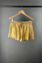 Rabens Saloner Olu Midas Gold Shorts