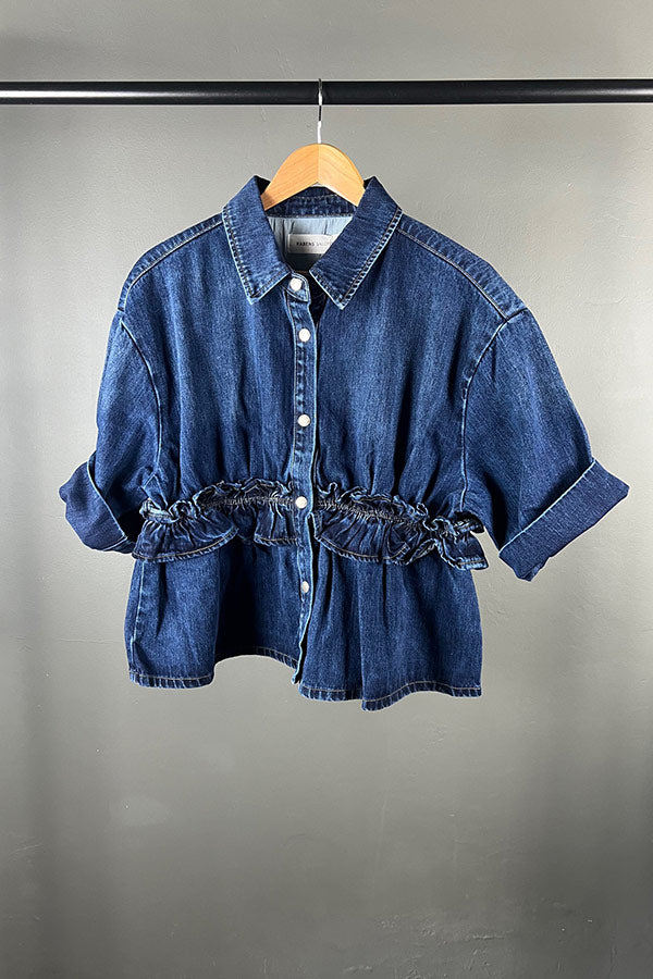 Rabens Saloner Paige Denim Shirt